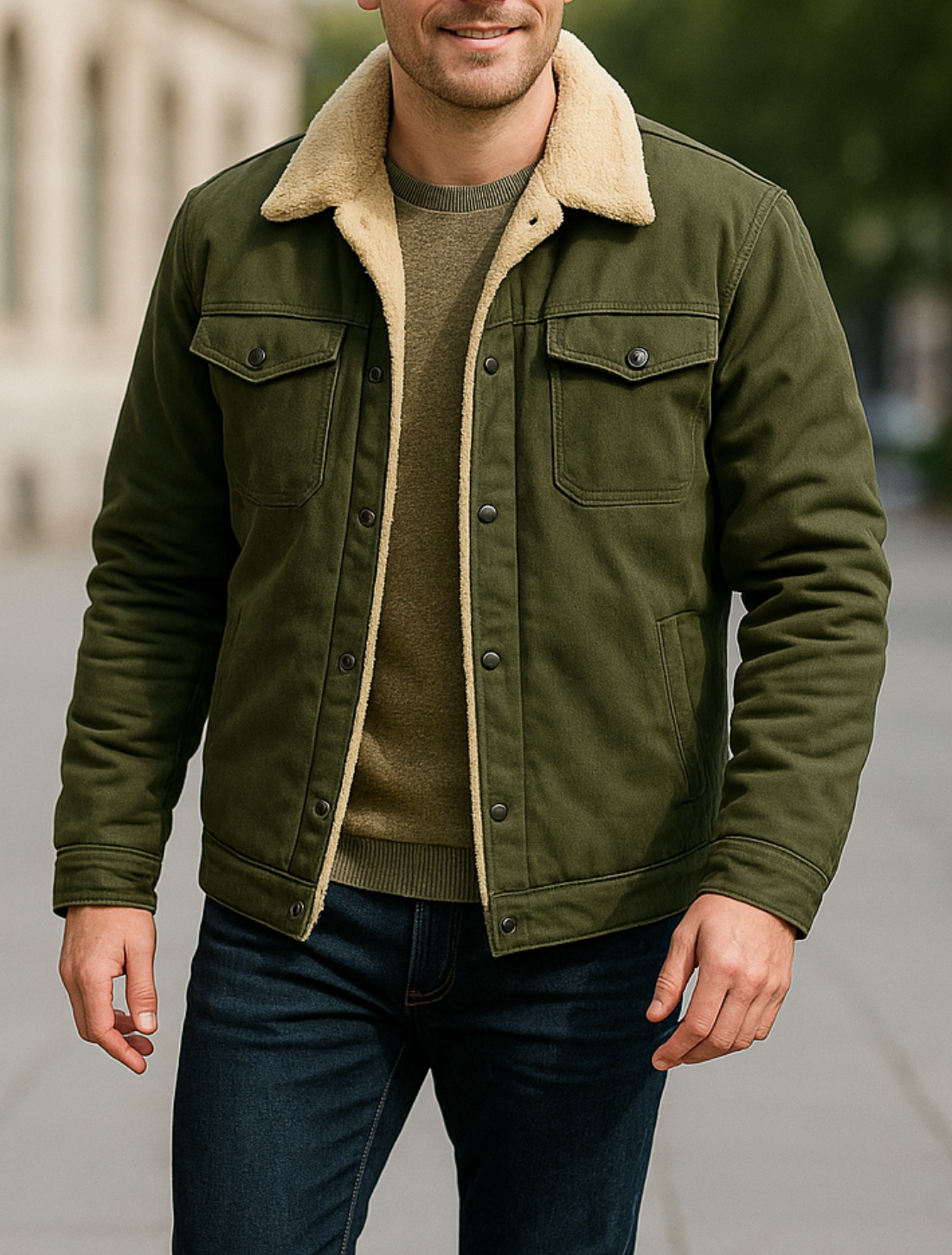 Rafello&Co | Warm Fleece Jacket for Fall