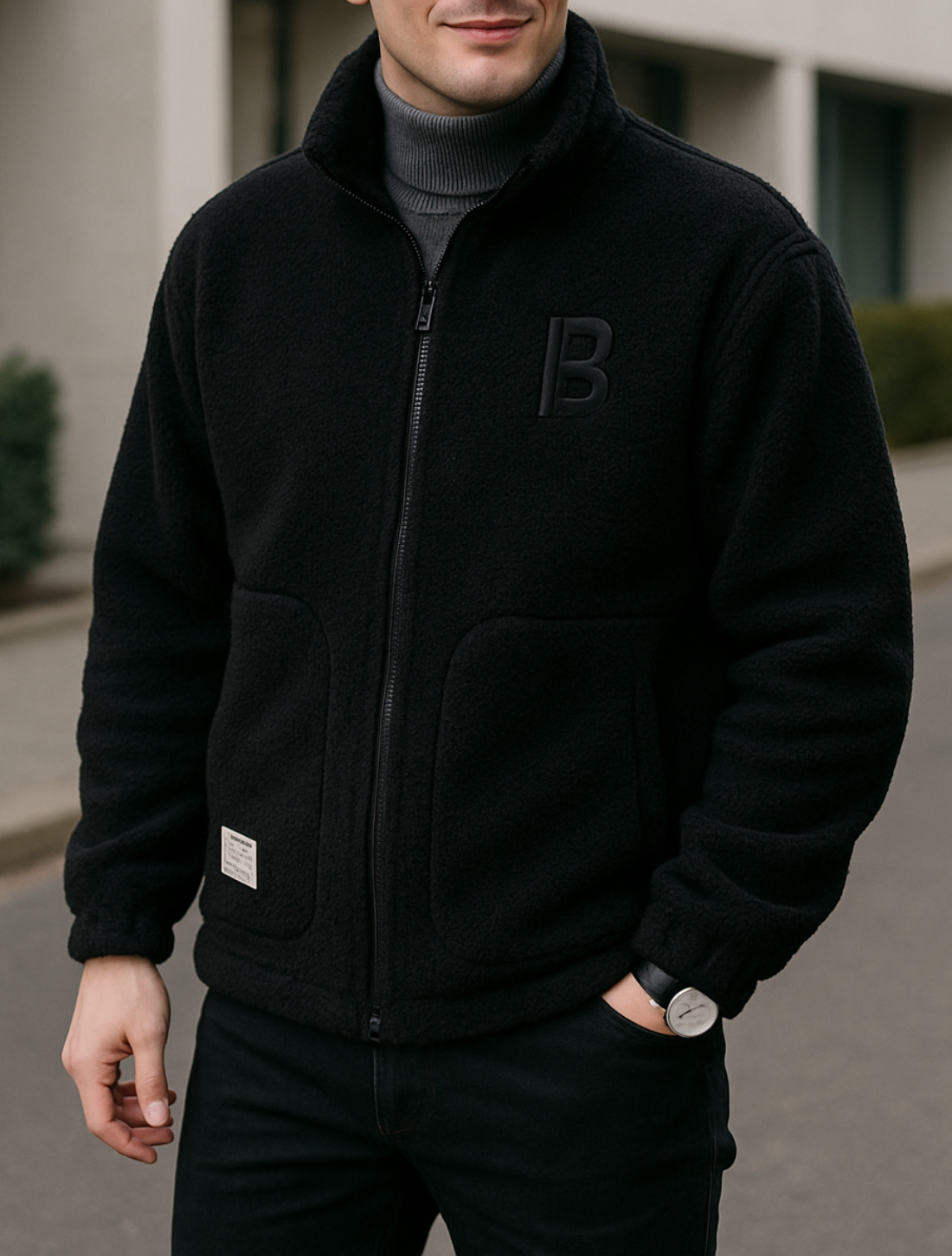 Rafello&Co | Warm Lambswool Autumn Coat