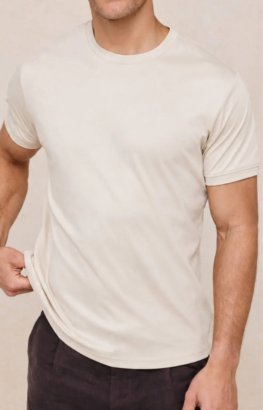 Luxe Mercerised T-Shirt