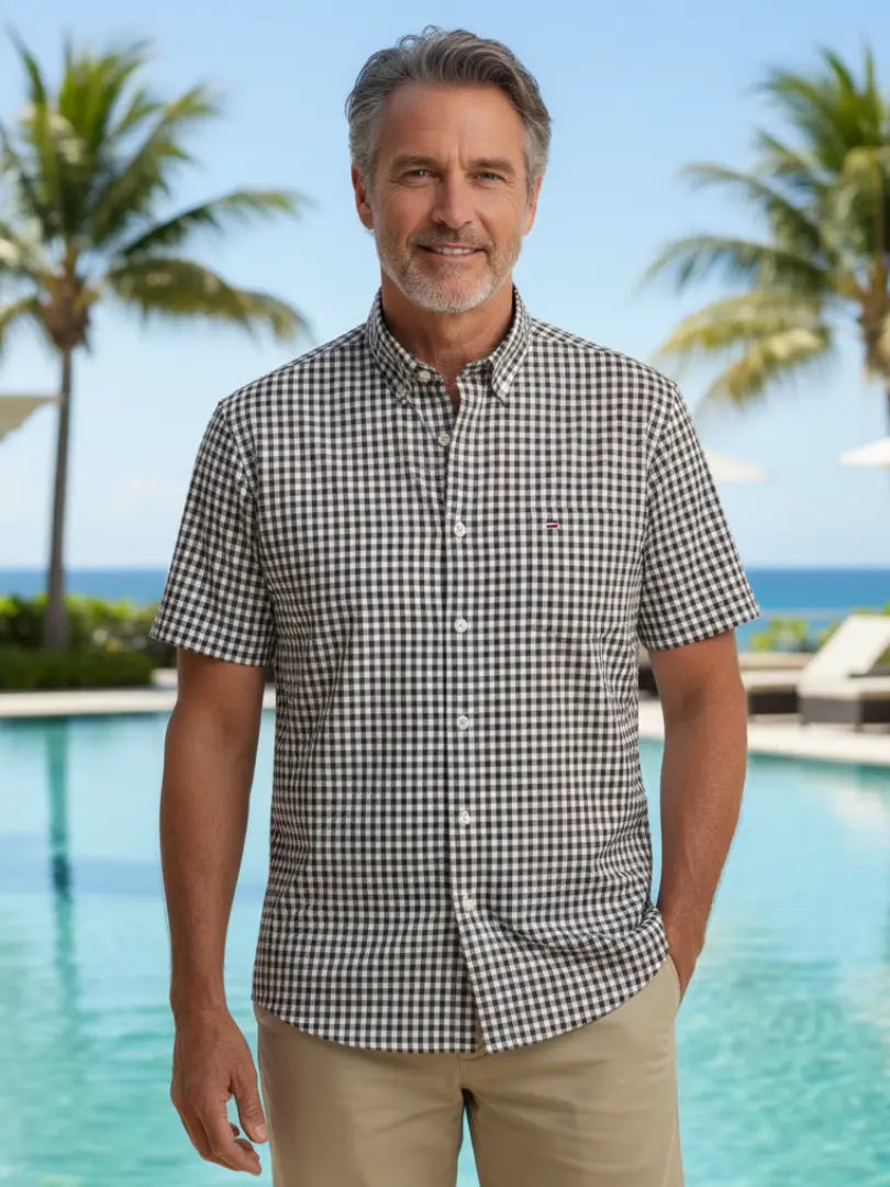 Chic katoenen overhemd Rafello&Co