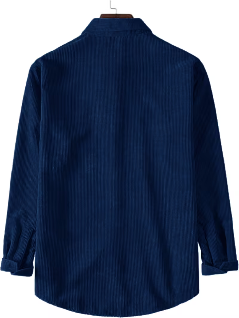 Spring & Autumn Long-Sleeve Corduroy Shirt