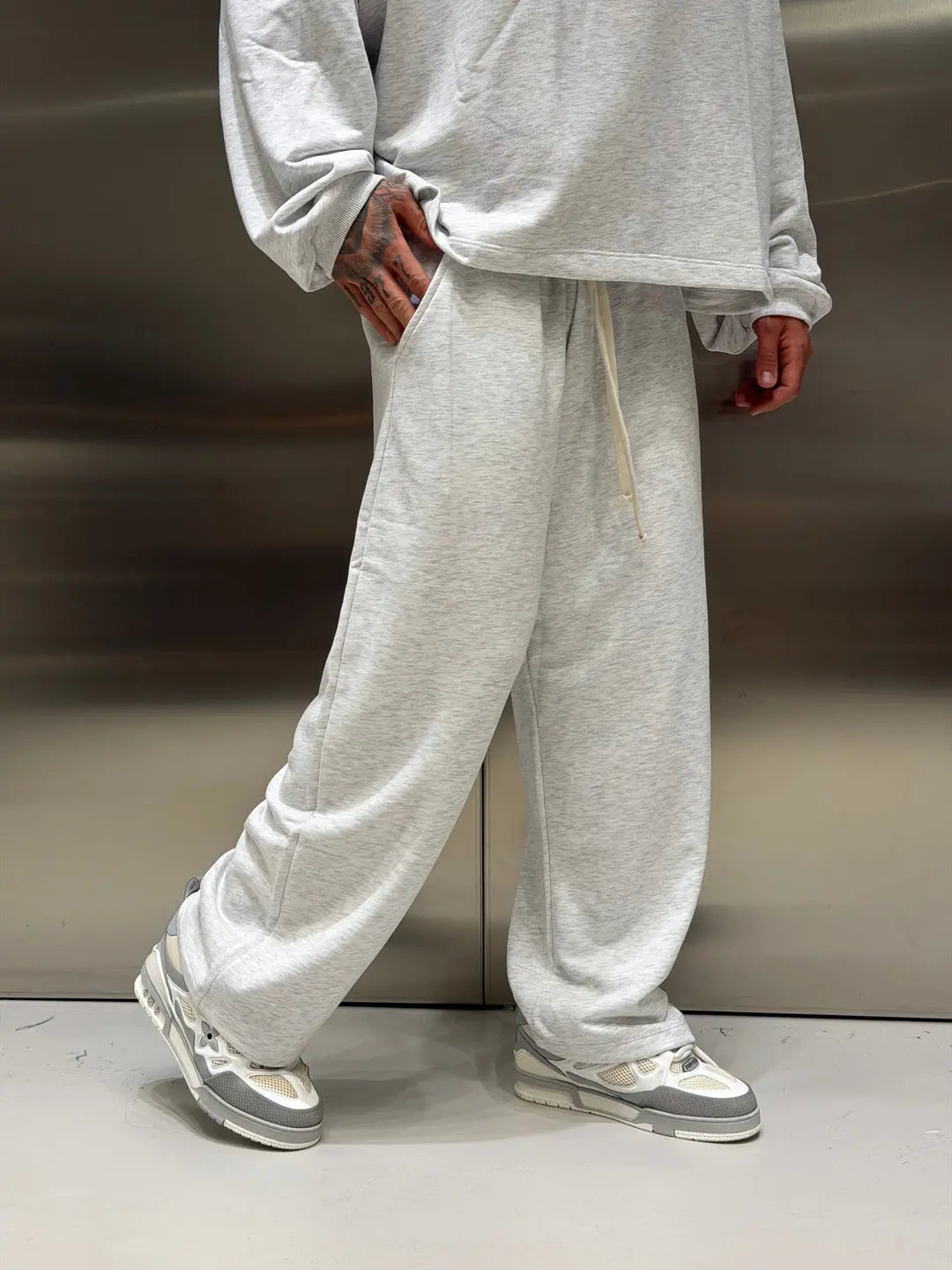 Rafello&Co | Oversized Jumpsuit met Ronde Hals Rafello&Co