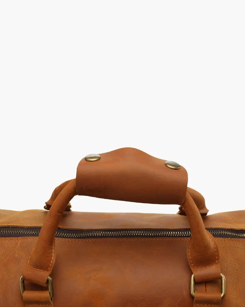 Montague Leather Duffle Bag Rafello&Co