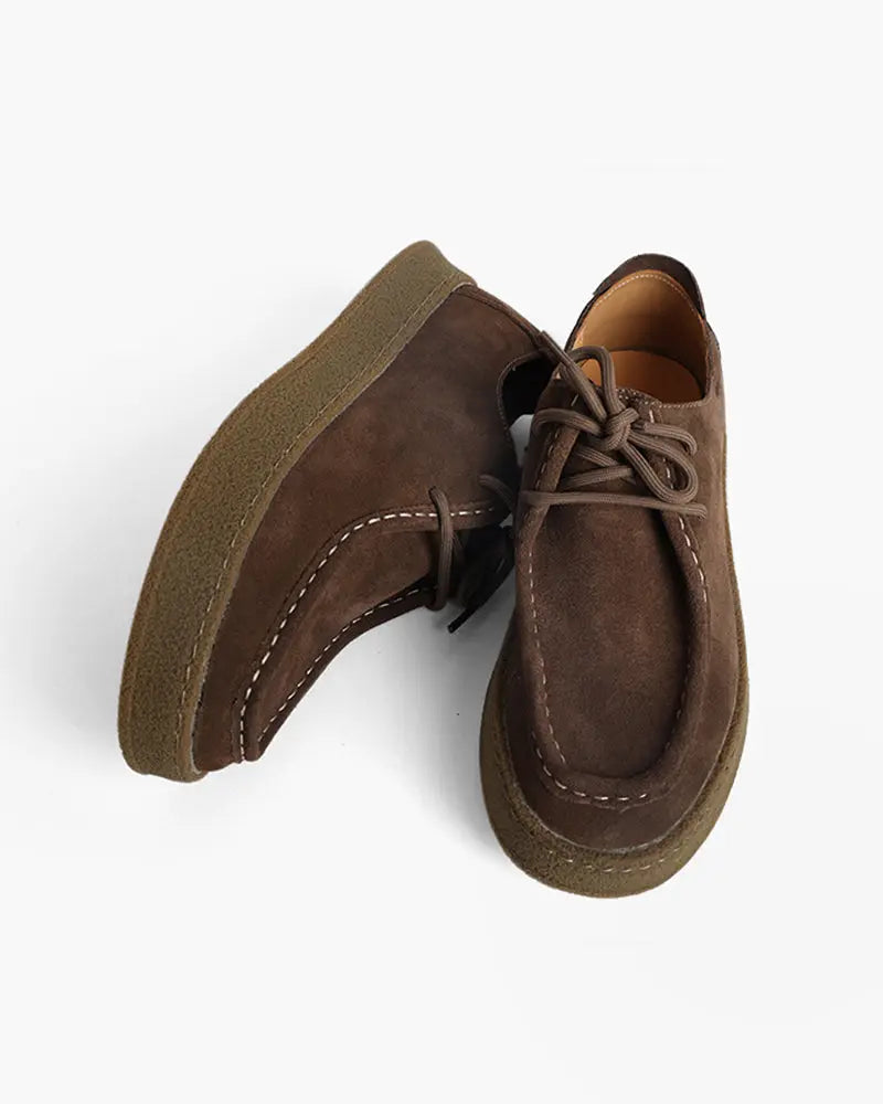 Luxurious Suede City Shoes Rafello&Co