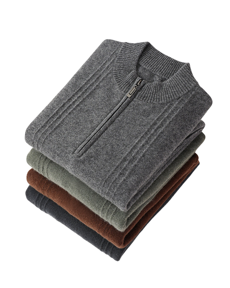 Rafello's Kasjmieren Half-Zip Vest