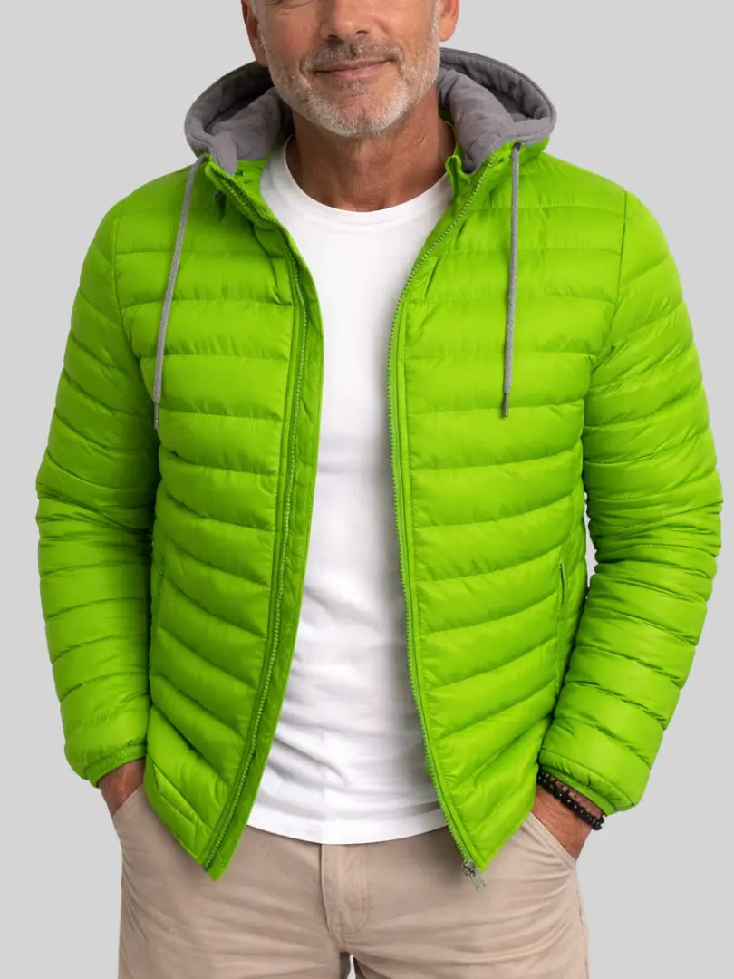 Rafello&Co | Lichtgewicht Gewatteerde Jas met Capuchon Rafello&Co