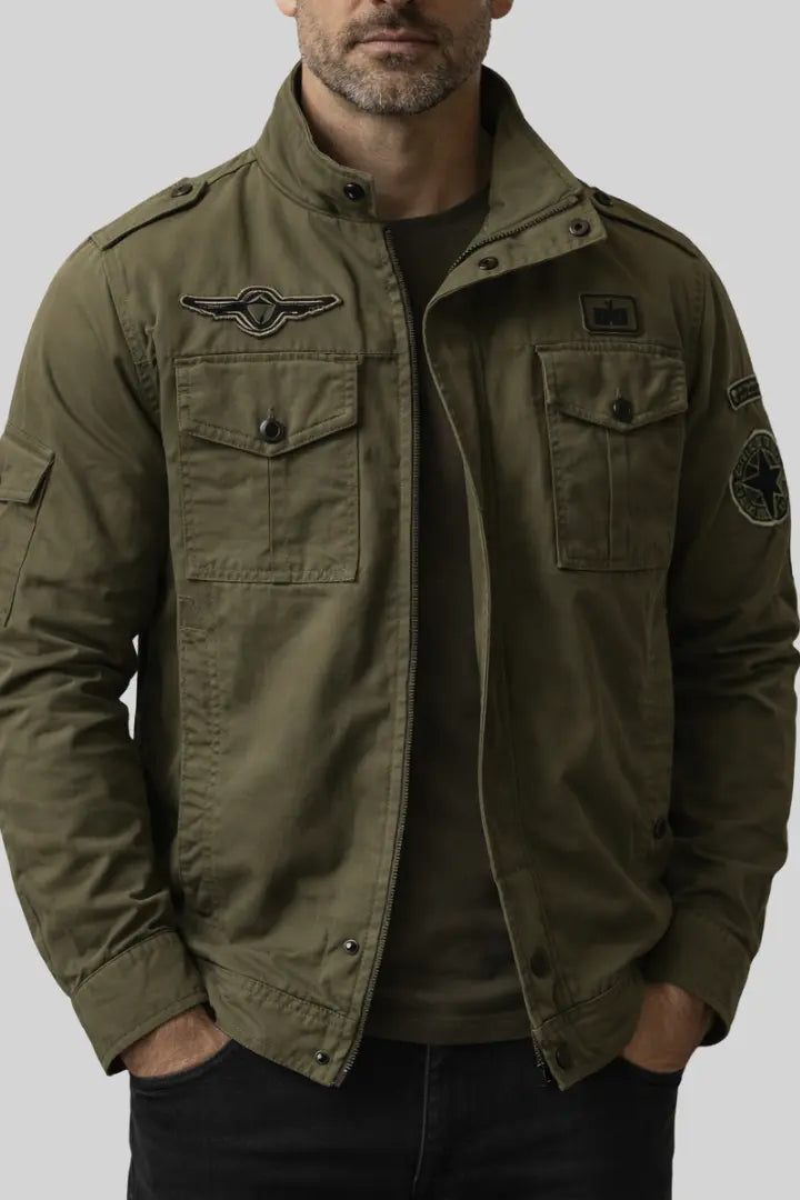 Rafello&Co | Gestructureerd Militair Jack Rafello&Co