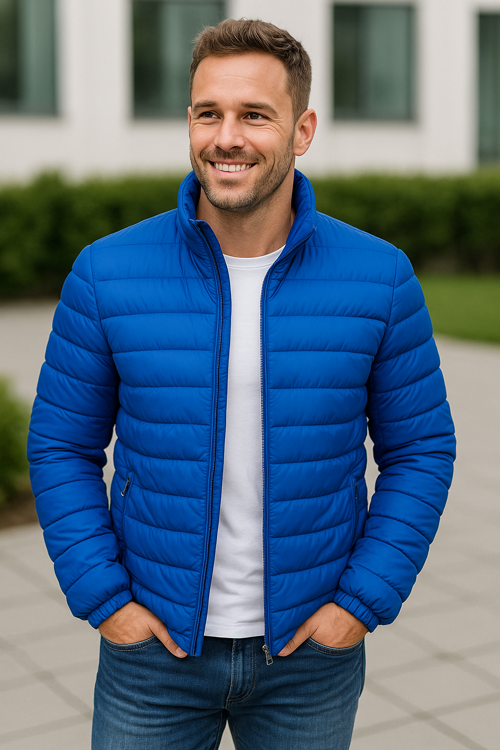 Rafello&Co | Warme Gewatteerde Windjas