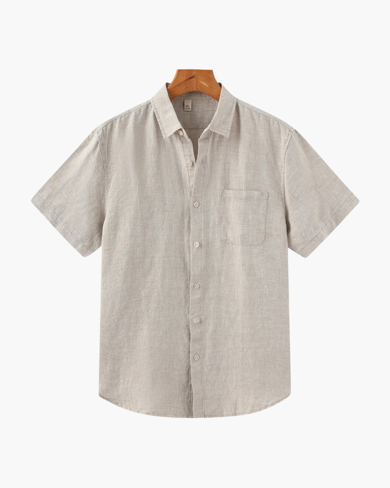 Cape Town - Short Sleeve Linen Polo
