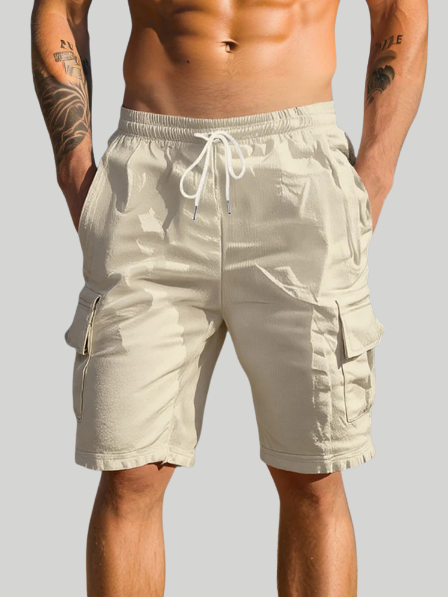 Classic Breathable Cotton Cargo Shorts