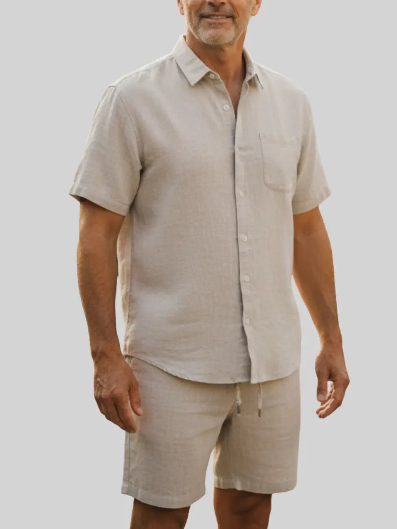 De Positano – Linnen T-Shirt Rafello&Co