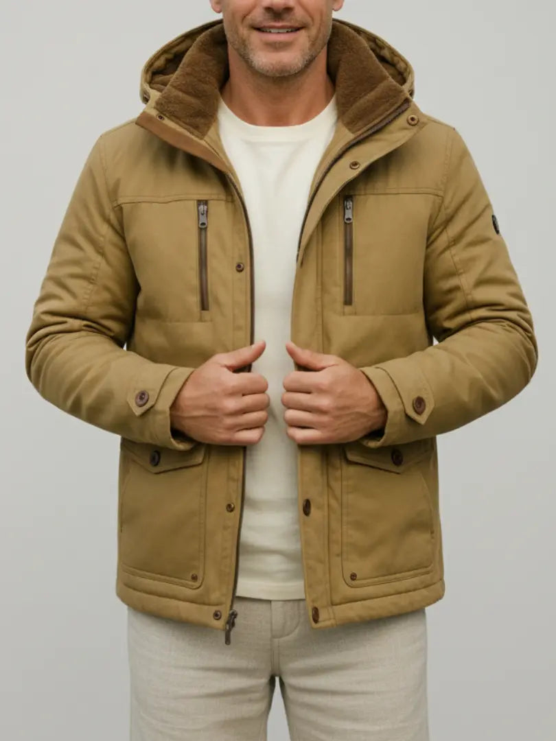 Rafello&Co | Warme Halflange Winterjas Rafello&Co