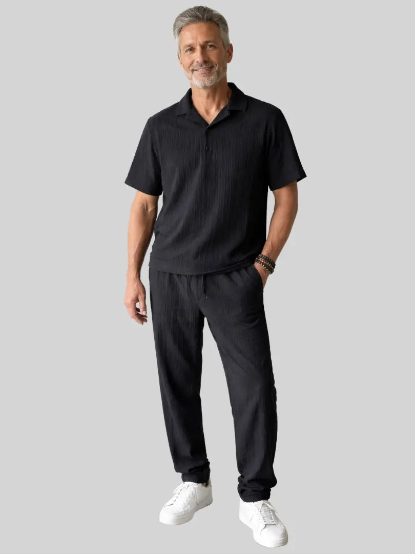 Katoenen Polo- en Broekenset Rafello&Co