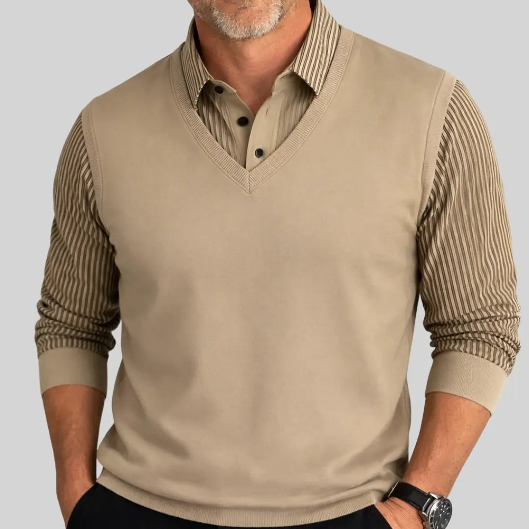 Rafello&Co | Casual 2-delige Stijl Shirt Rafello&Co