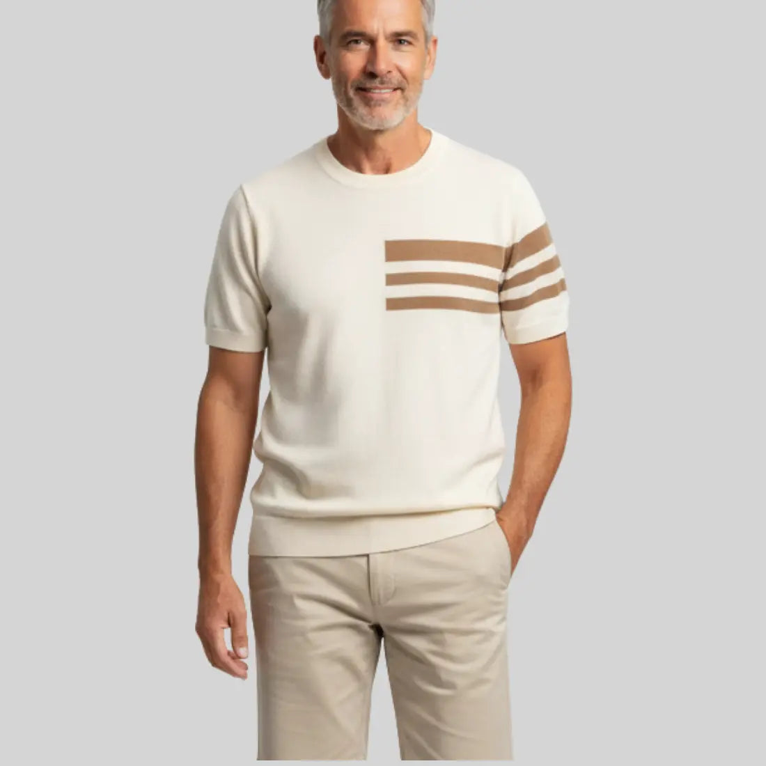 Rafello&Co | Marco Overhemd met Ronde Hals Rafello&Co