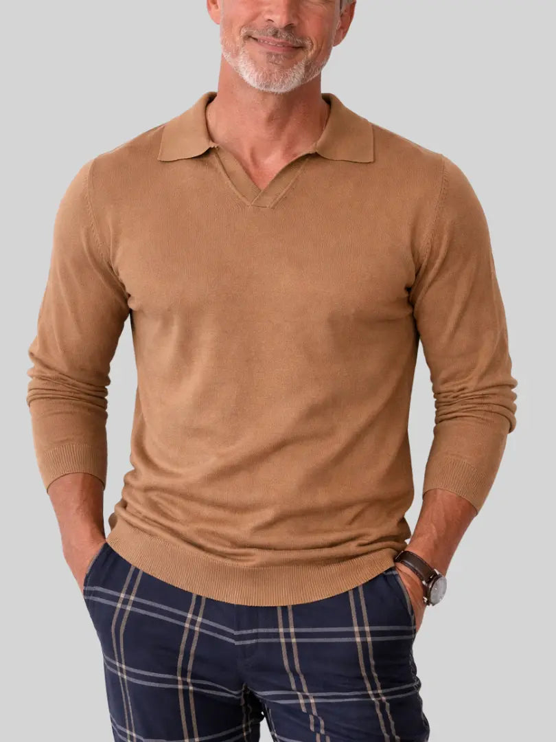 Fijn gebreide overhemd Rafello&Co