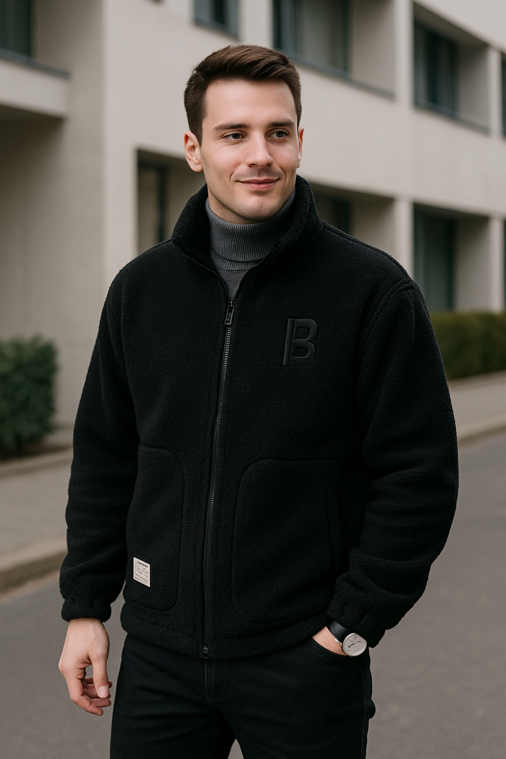 Rafello&Co | Warm Lambswool Autumn Coat