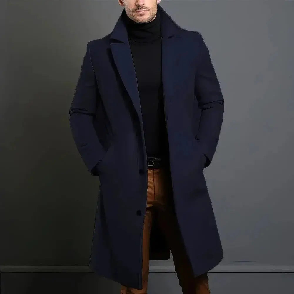 Rafello&Co | Jeremy Luxe Merino Trenchcoat Rafello&Co