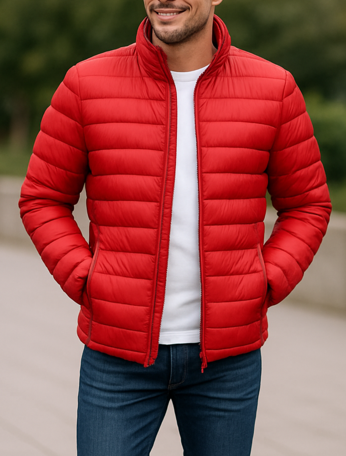 Rafello&Co | Warme Gewatteerde Windjas