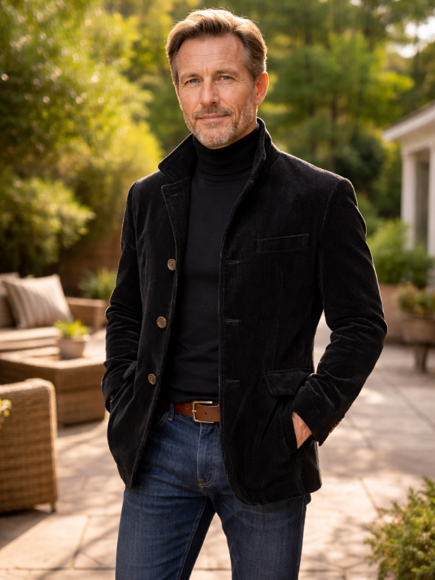 Men’s Refined Jacket Look