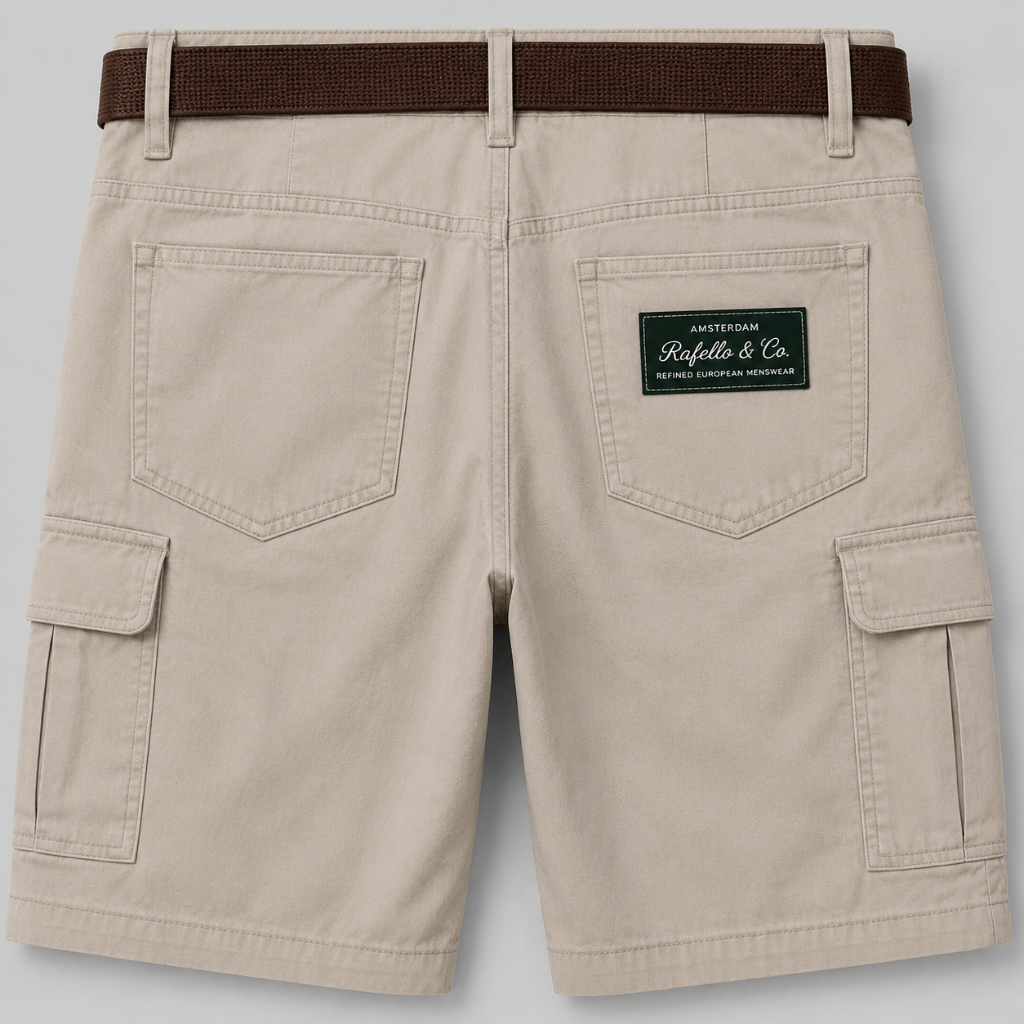 Heren Klassieke Cargo Shorts Tot De Knie