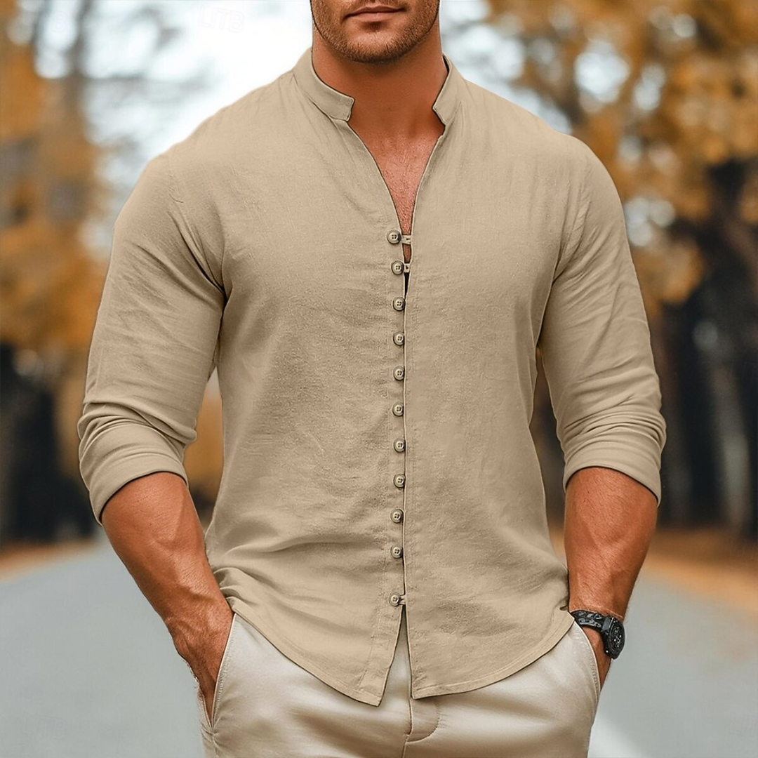 Men’s Lightweight Linen Summer Shirt