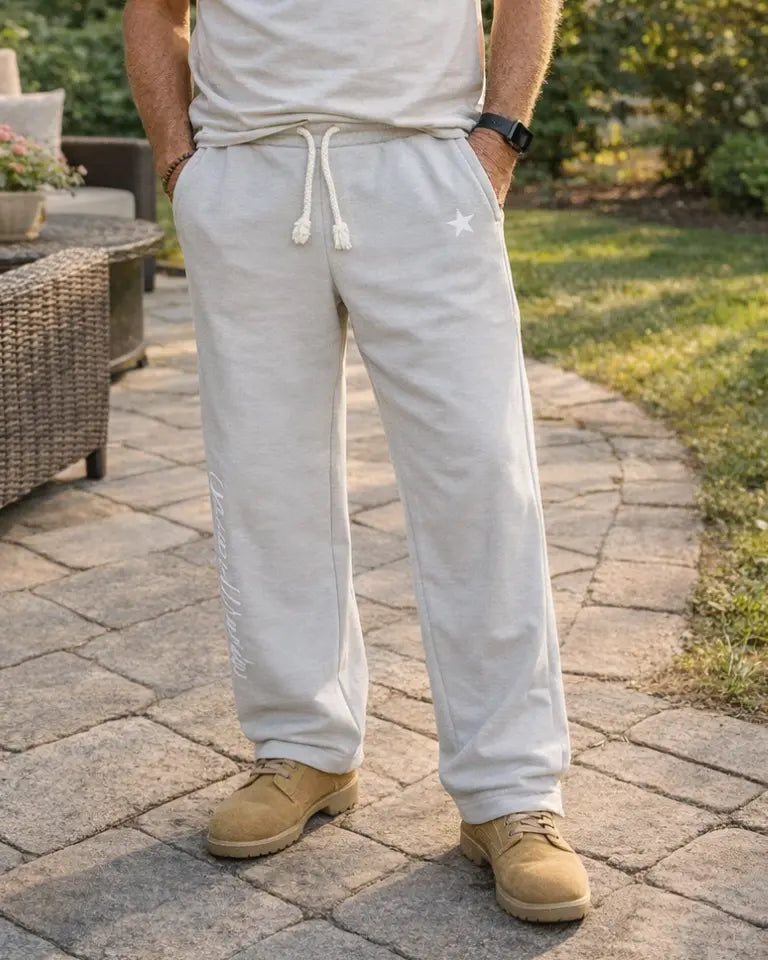 Nautical Grey Joggers Rafello&Co