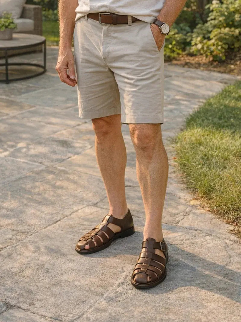 Rafello&Co | Gesloten sandaal met bandje Rafello&Co