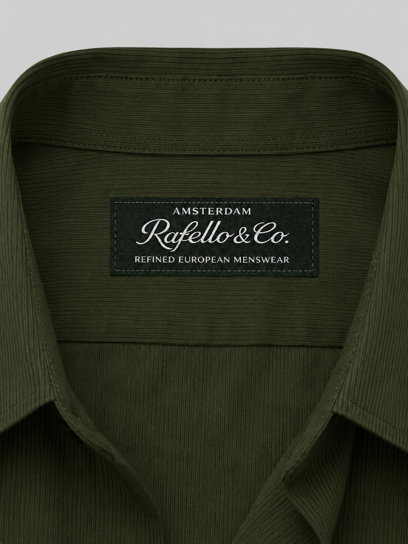 Men's Long Sleeve Corduroy Shirt