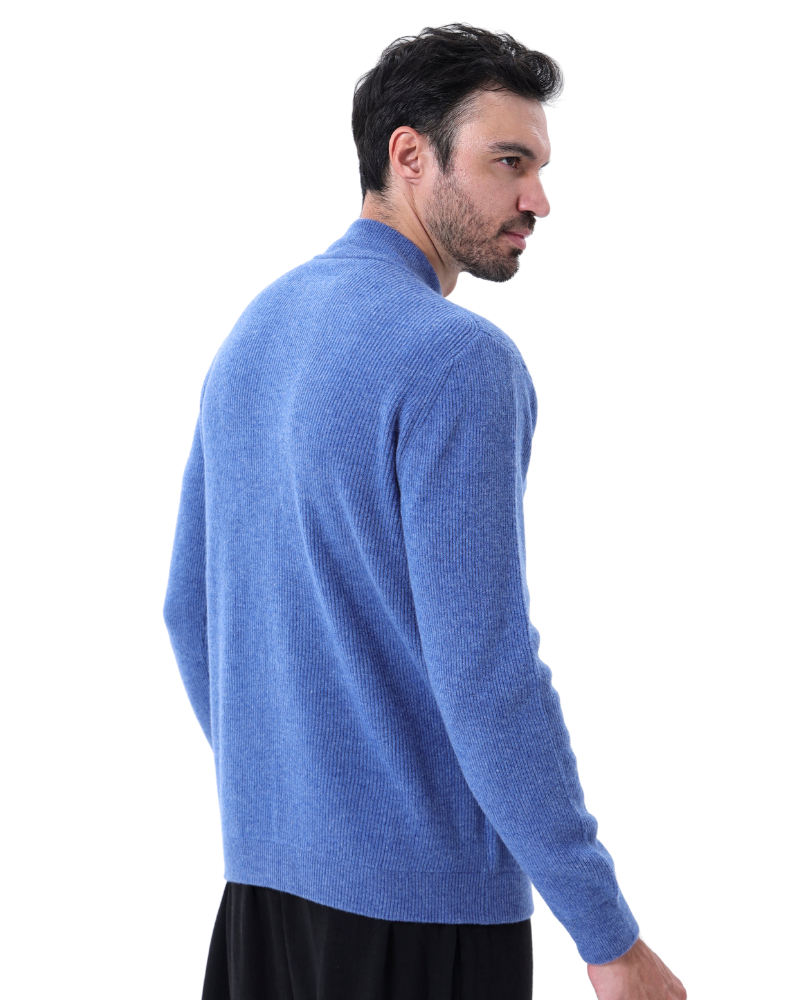 Cashmere Zip Sweater