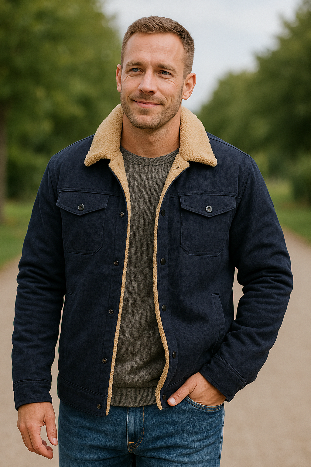 Rafello&Co | Warm Fleece Jacket for Fall