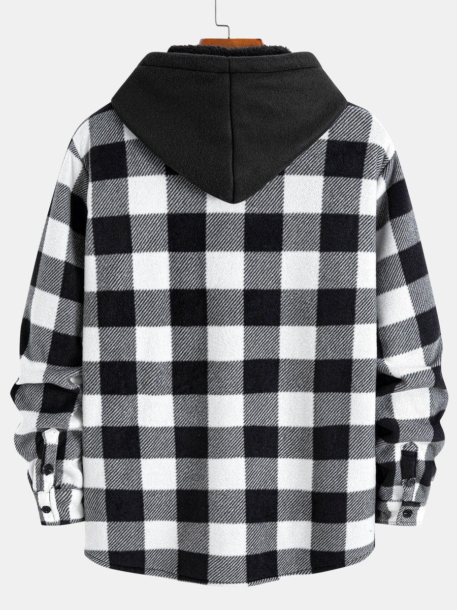 Rafello&Co | Fleece Lined Hoodie Shirt