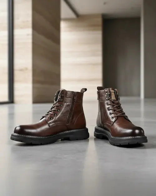 Rafello&Co | Lange Leren Laarzen Rafello&Co