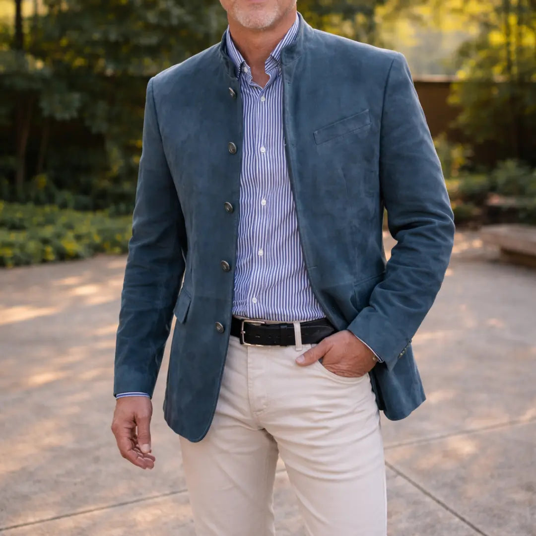 Rafello&Co | Klassiek Suède Jas Rafello&Co