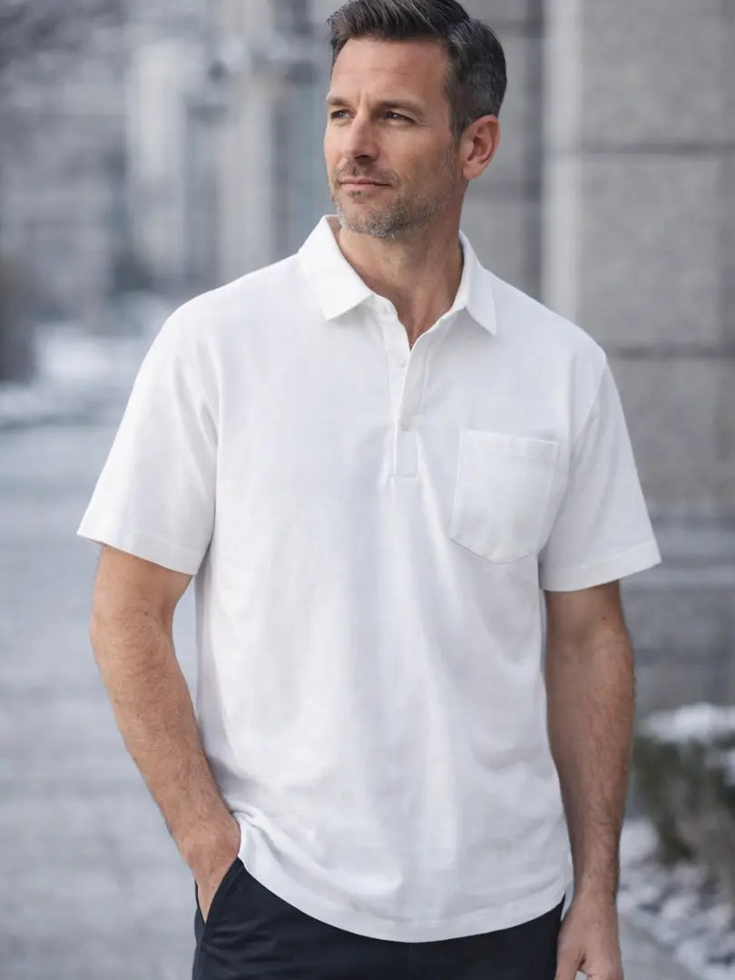 Casablanca Linen Polo Shirt Rafello&Co
