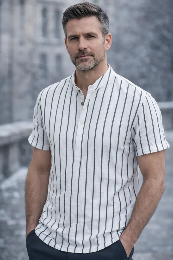 Bari Nautical Polo Shirt Rafello&Co