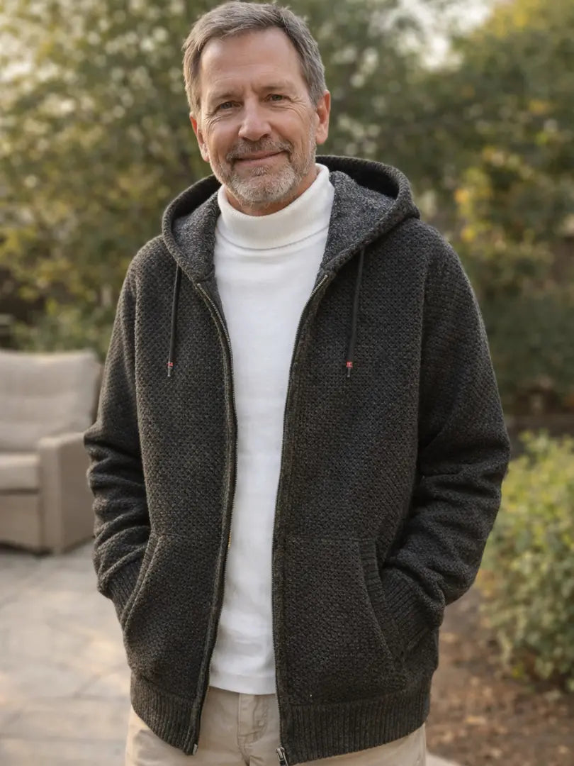 Rafello&Co | Gebreide Hoodie Rafello&Co