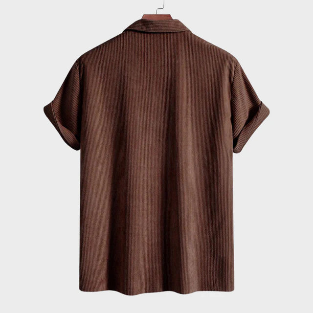 Men's Short Sleeve Cuban Shirt