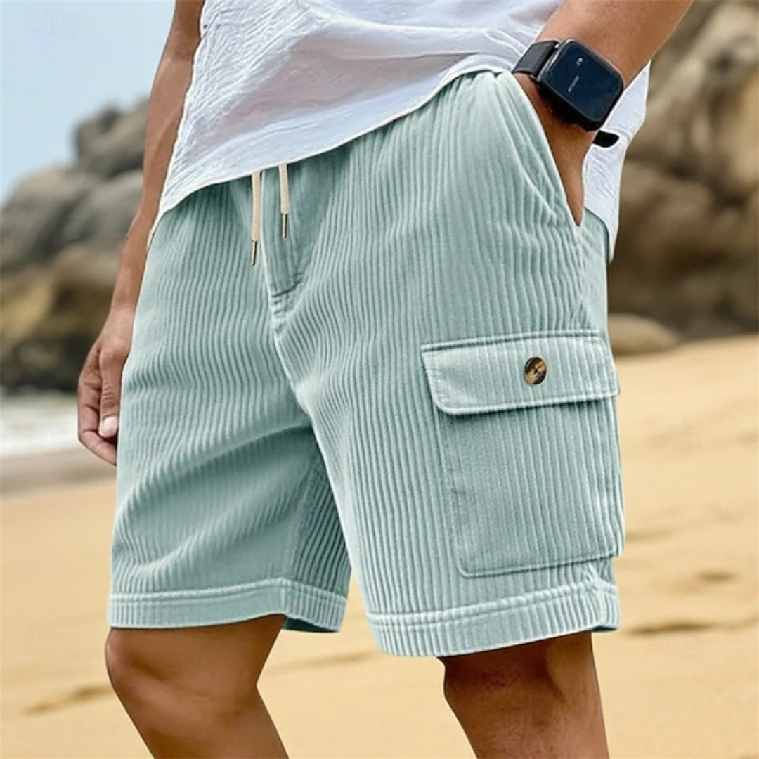 Men’s Corduroy Cargo Shorts