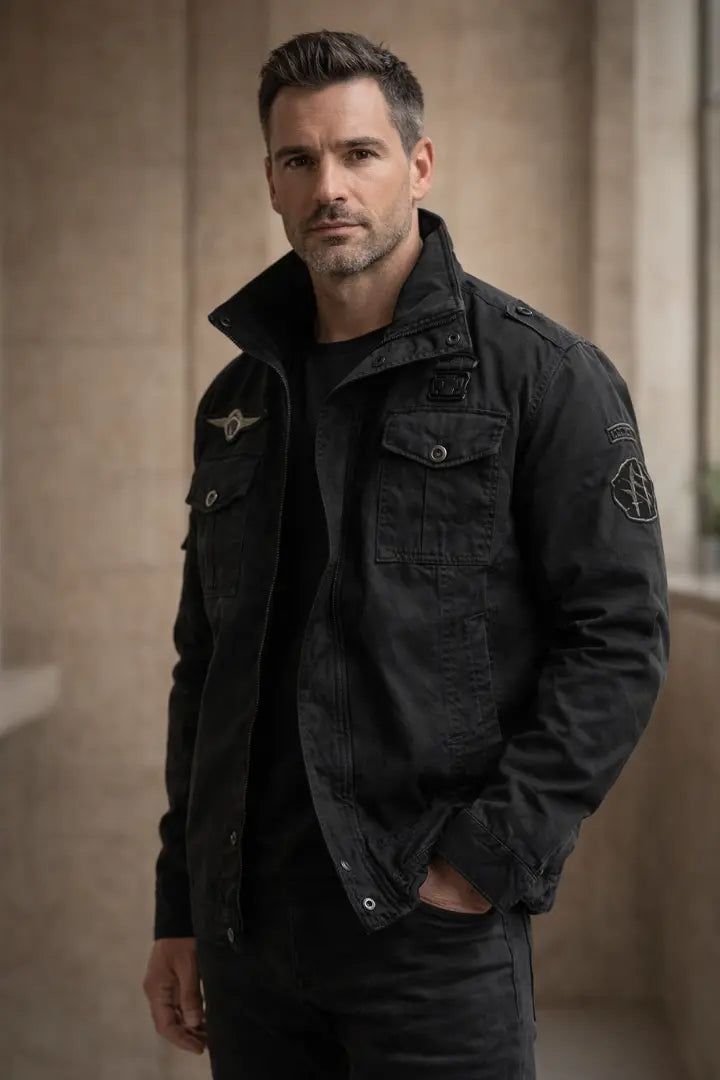 Rafello&Co | Gestructureerd Militair Jack Rafello&Co