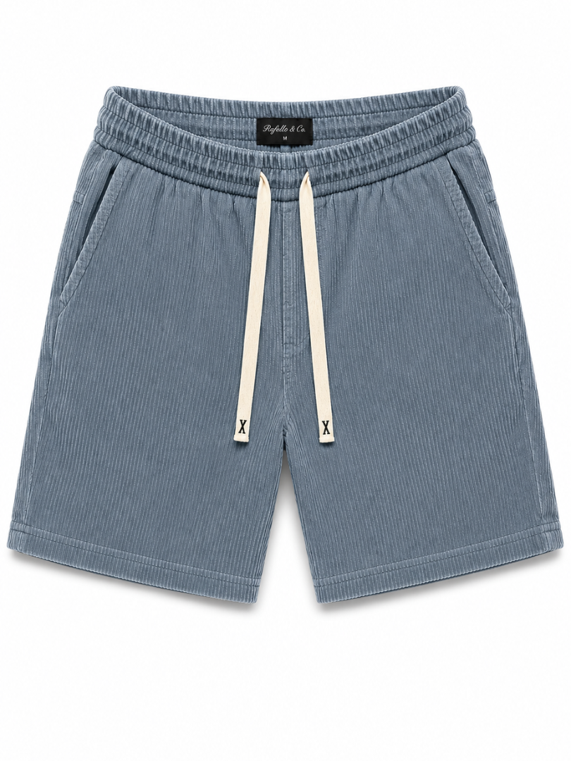 Classic Corduroy Drawstring Summer Shorts