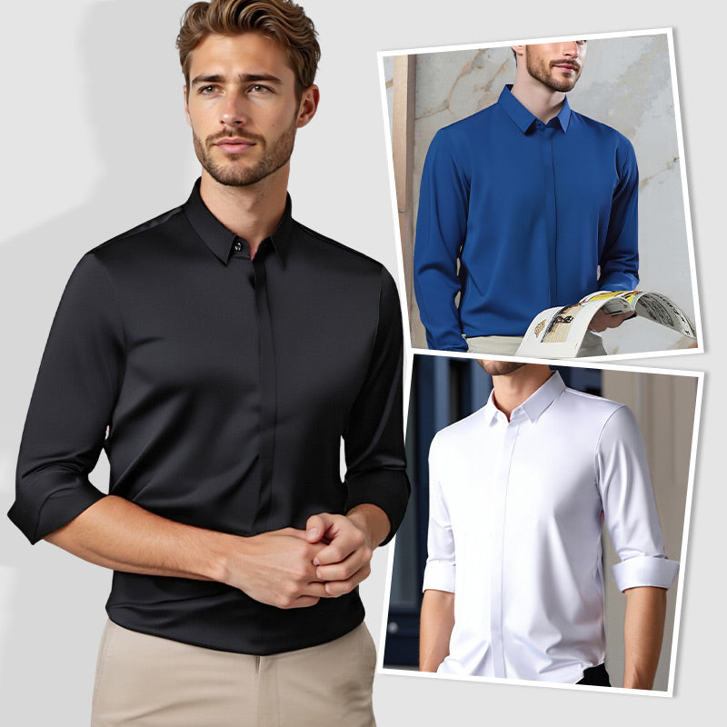 Rafello&Co | Wrinkle-Free Stretch Shirt