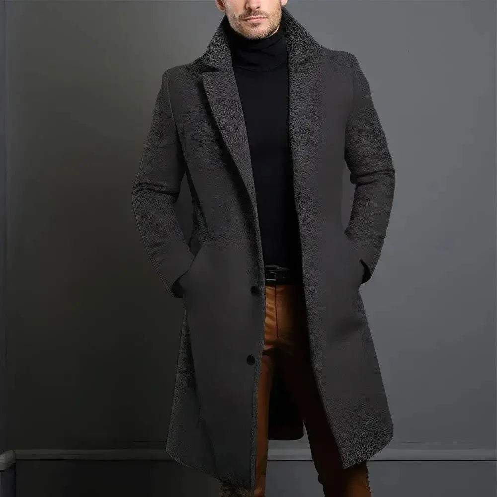 Rafello&Co | Jeremy Luxe Merino Trenchcoat Rafello&Co