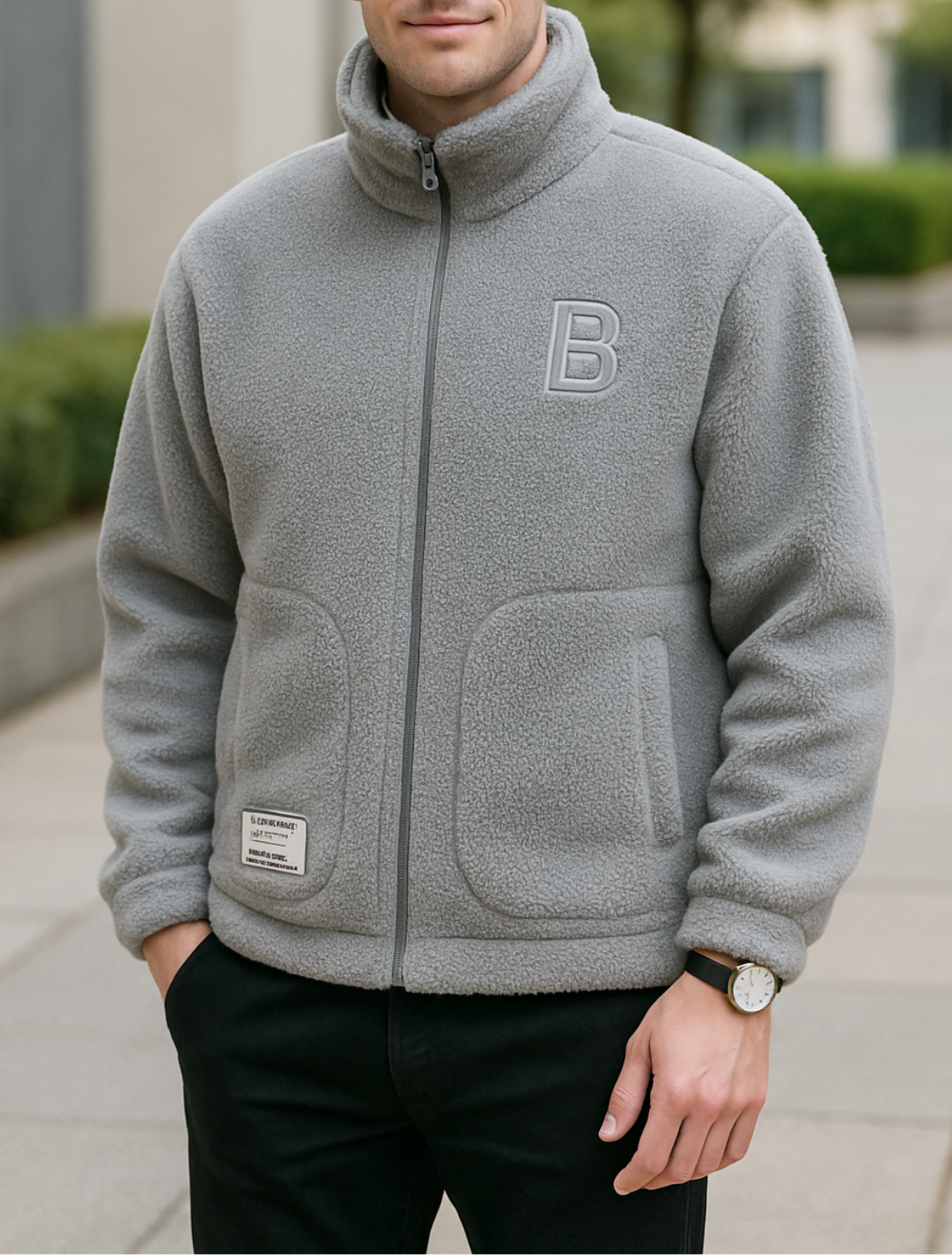 Rafello&Co | Warm Lambswool Autumn Coat