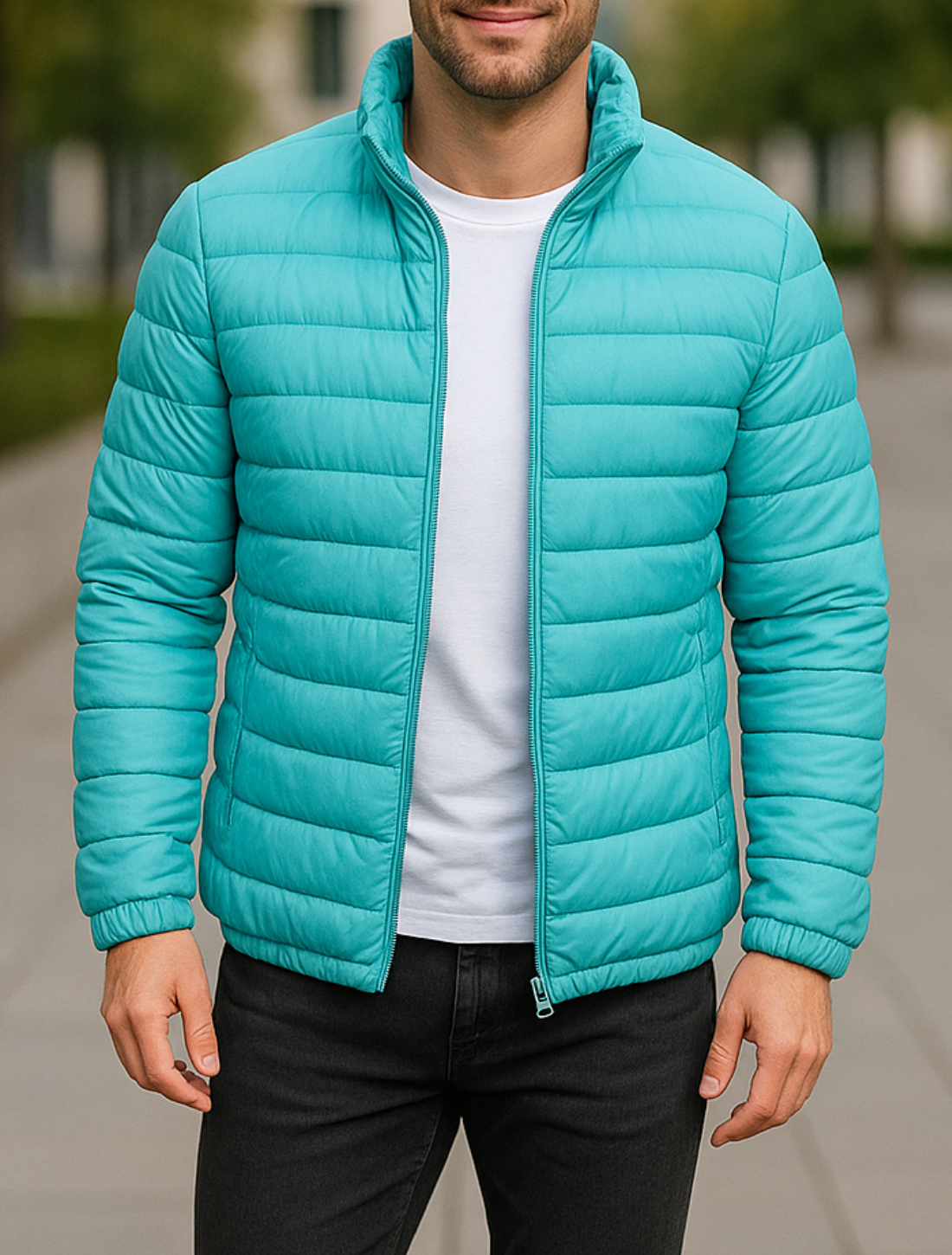 Rafello&Co | Warme Gewatteerde Windjas