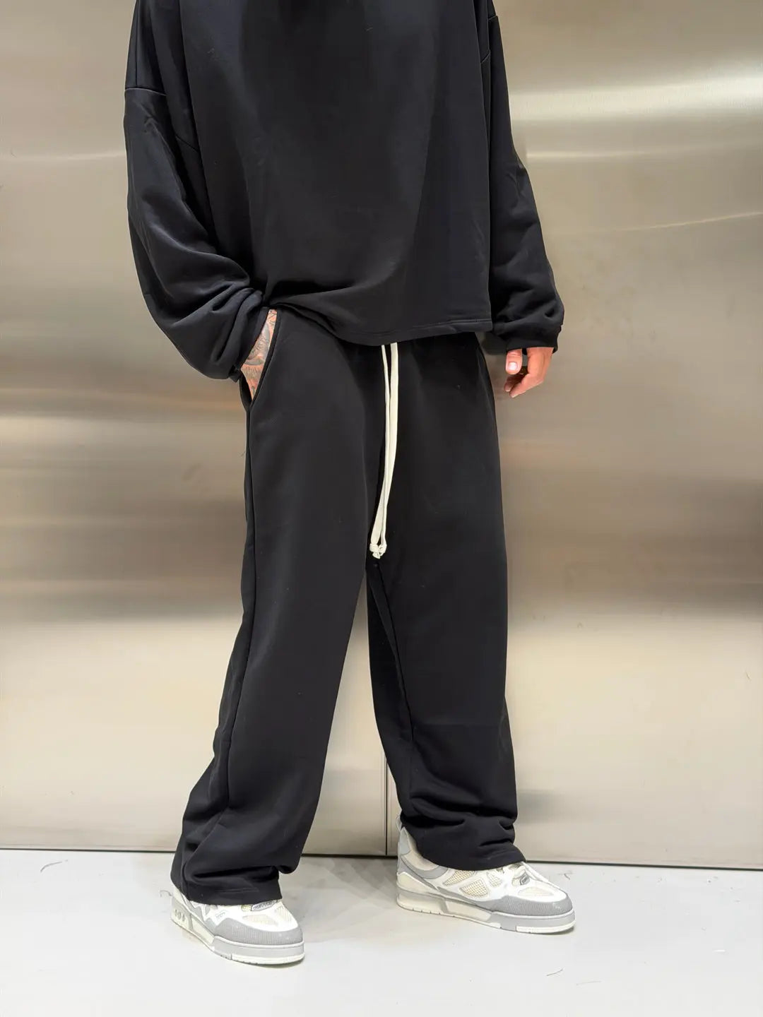 Rafello&Co | Oversized Jumpsuit met Ronde Hals Rafello&Co