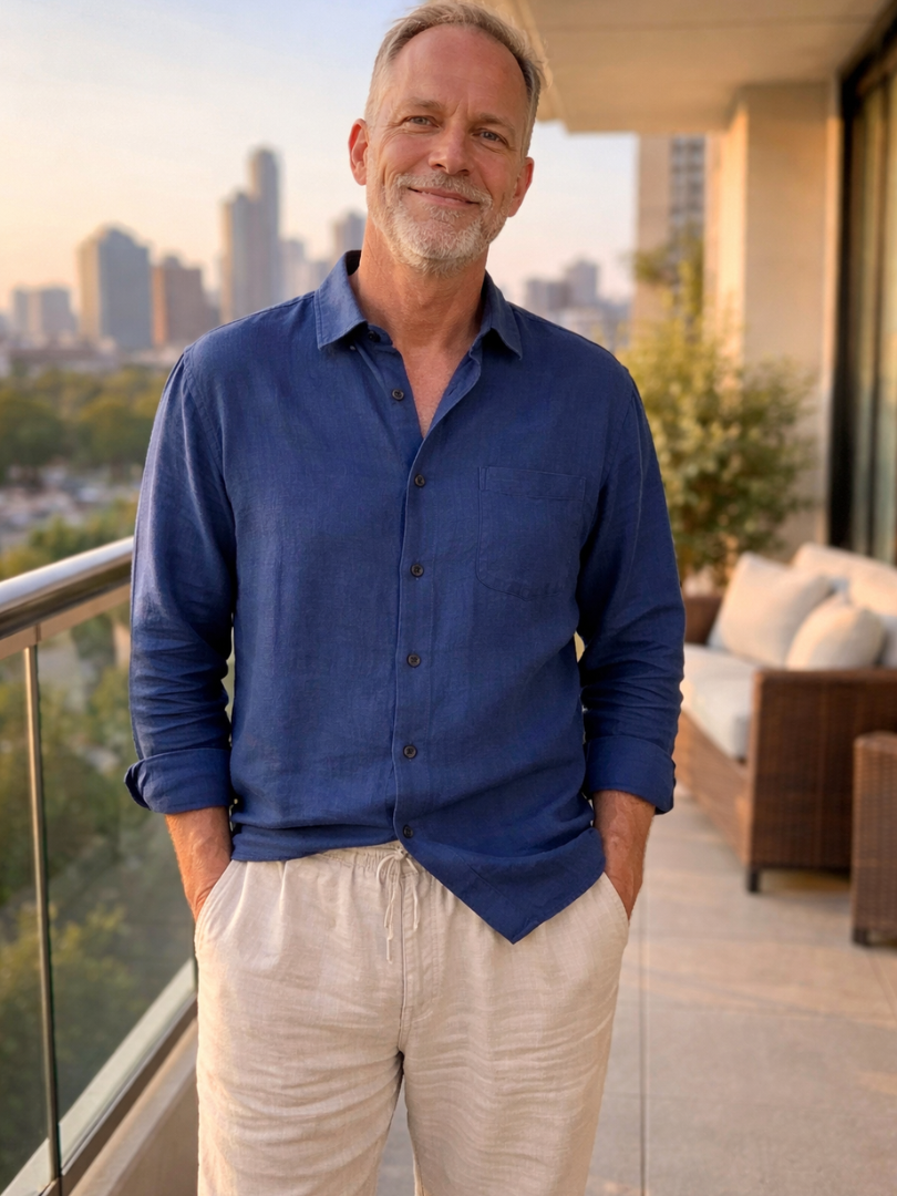 Linen Long Sleeve Combo