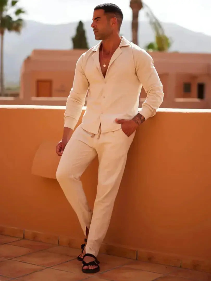 Men's lounge set with a relaxed fit - Rafello&Co