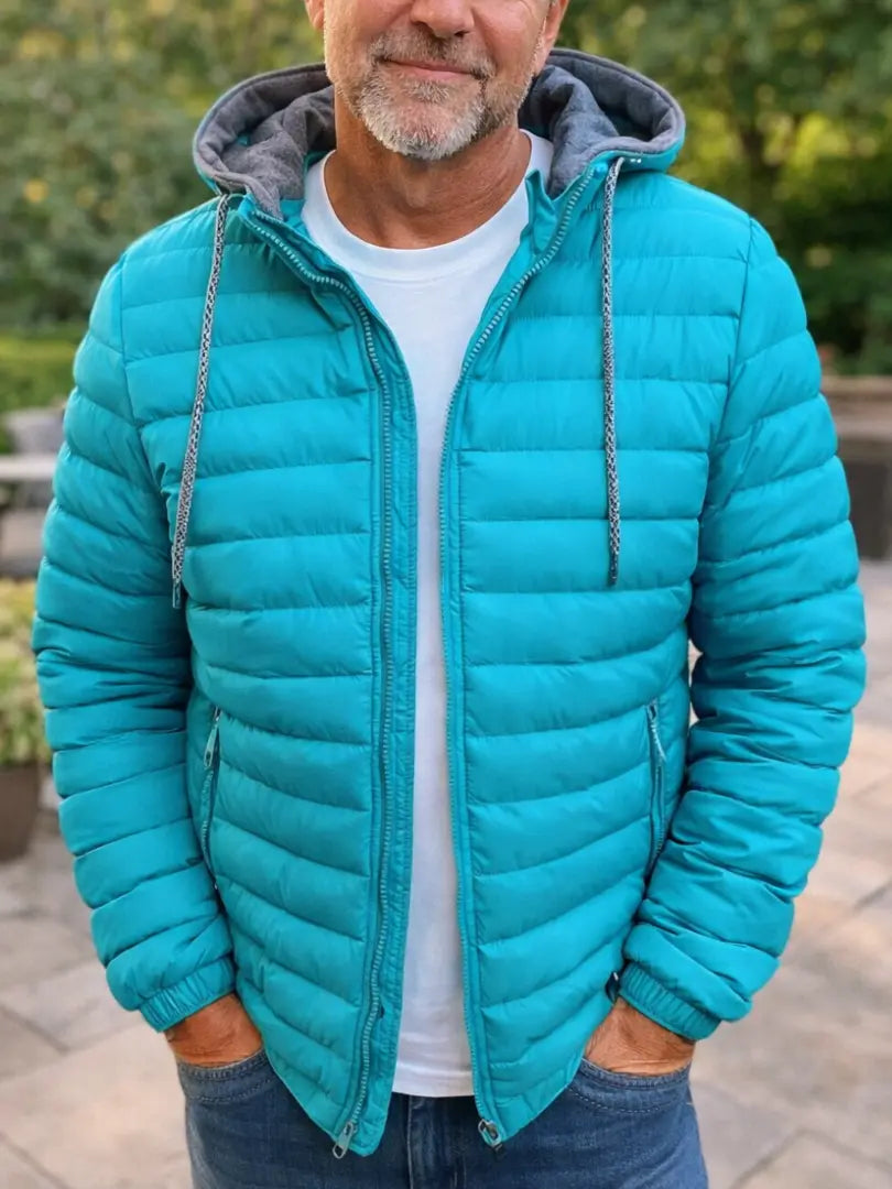 Rafello&Co | Lichtgewicht Gewatteerde Jas met Capuchon Rafello&Co