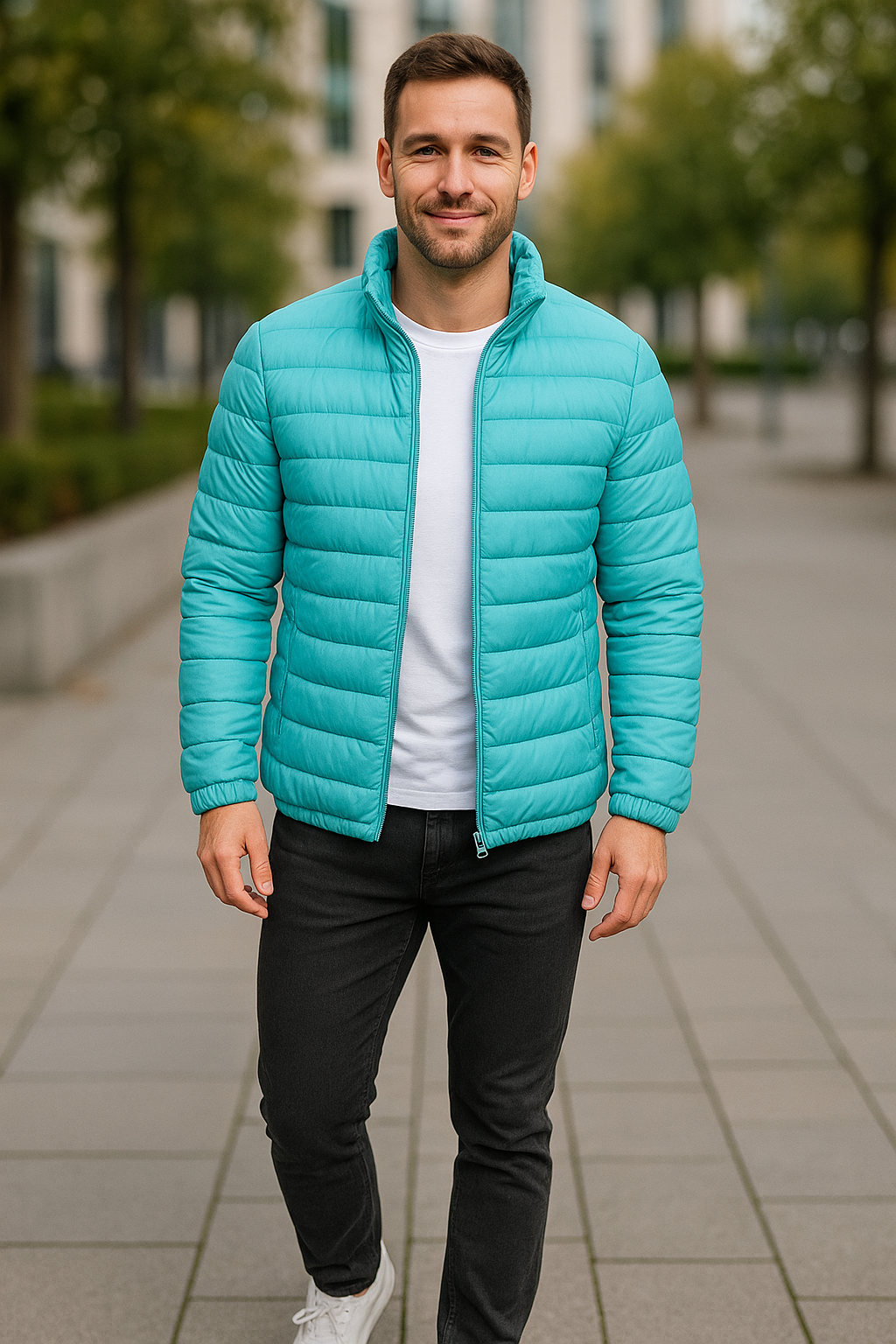 Rafello&Co | Warme Gewatteerde Windjas